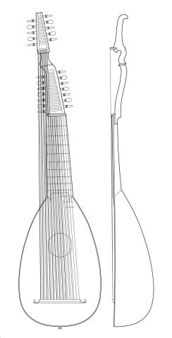 13 Chörig - Laux Maler um 1550 / Leopold Widhalm? um 1750 - Modell 1